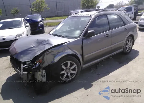 2006 Subaru Impreza Outback Sport from USA, damaged, VIN JF1GG68606H807012